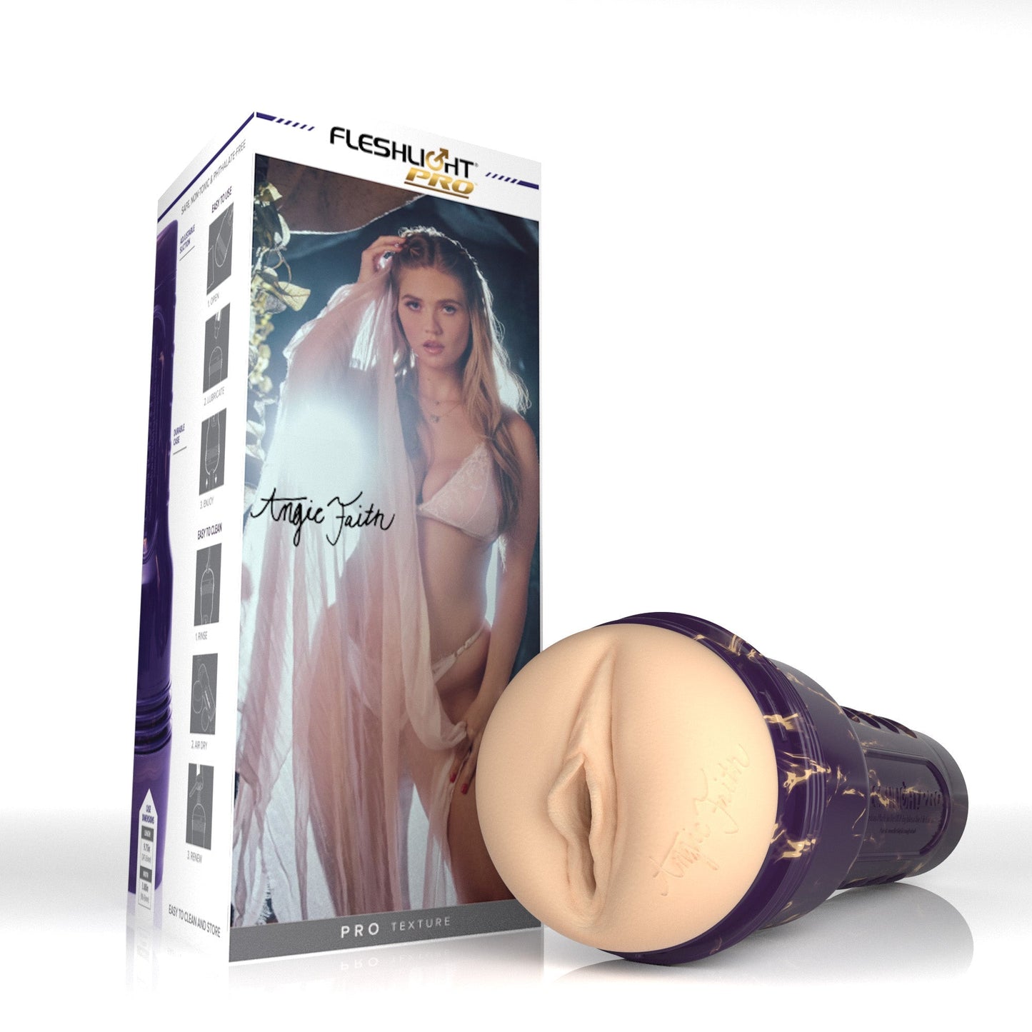 Fleshlight Pro Angie Faith Lady Stroker Allure 150