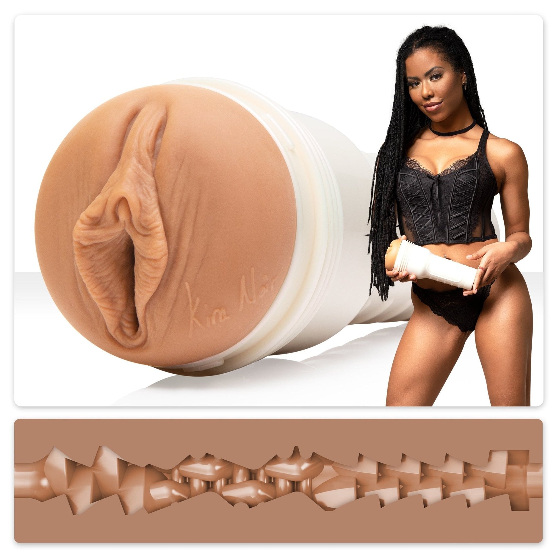 Fleshlight Girl Kira Noir Stroker Spellbound (Lady) With case