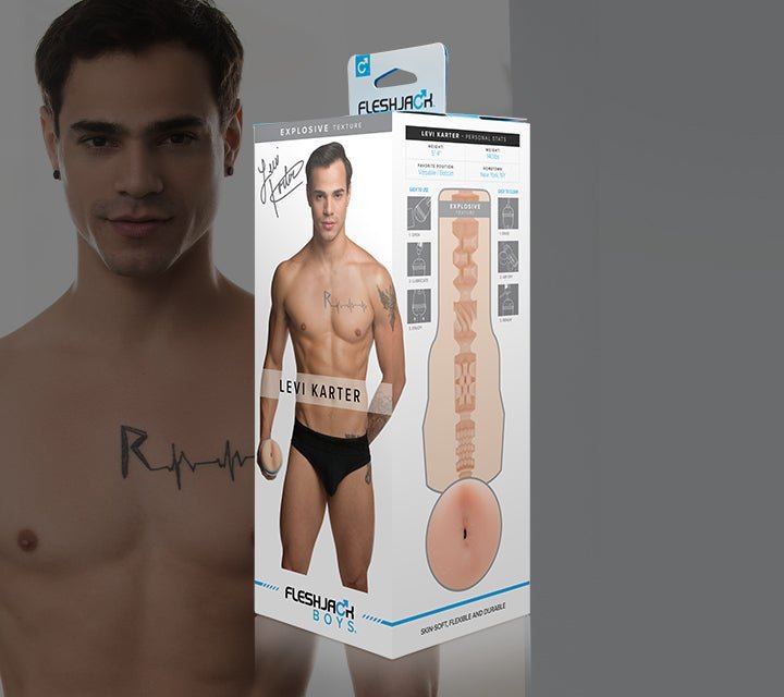 Fleshjack Boy Levi Karter Explosive